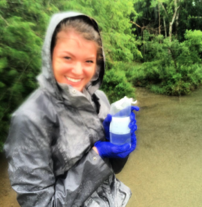 Not only did Karli serve as the Lead Swim Guide Intern, she also conducted sampling for Cahaba Riverkeeper!